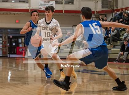 Thumbnail 2 in Cedar Grove vs Caldwell (West Essex Tournament Championship) photogallery.