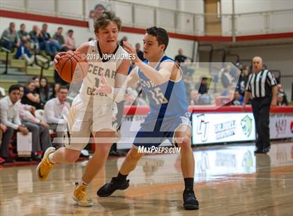 Thumbnail 3 in Cedar Grove vs Caldwell (West Essex Tournament Championship) photogallery.