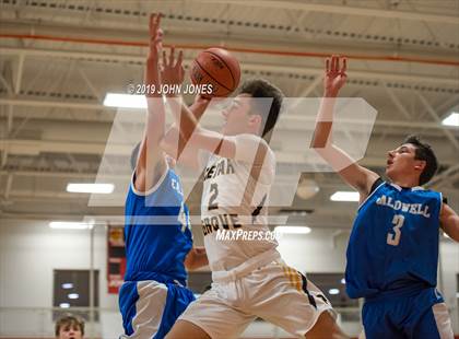 Thumbnail 1 in Cedar Grove vs Caldwell (West Essex Tournament Championship) photogallery.