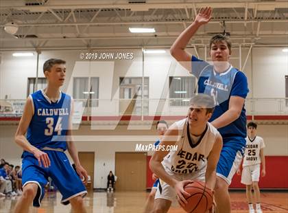 Thumbnail 1 in Cedar Grove vs Caldwell (West Essex Tournament Championship) photogallery.
