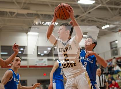 Thumbnail 2 in Cedar Grove vs Caldwell (West Essex Tournament Championship) photogallery.