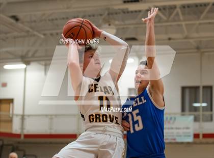 Thumbnail 3 in Cedar Grove vs Caldwell (West Essex Tournament Championship) photogallery.