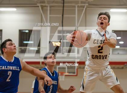 Thumbnail 1 in Cedar Grove vs Caldwell (West Essex Tournament Championship) photogallery.