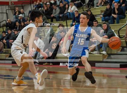 Thumbnail 3 in Cedar Grove vs Caldwell (West Essex Tournament Championship) photogallery.