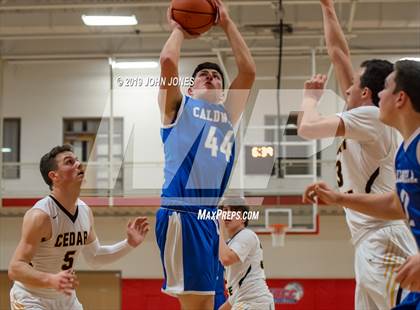 Thumbnail 1 in Cedar Grove vs Caldwell (West Essex Tournament Championship) photogallery.