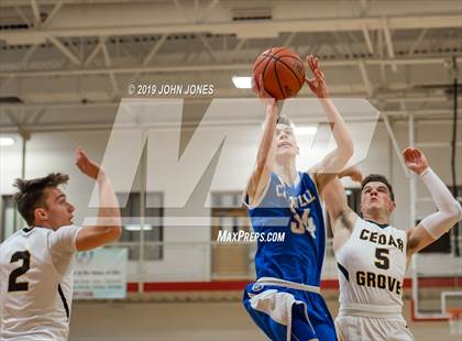 Thumbnail 2 in Cedar Grove vs Caldwell (West Essex Tournament Championship) photogallery.