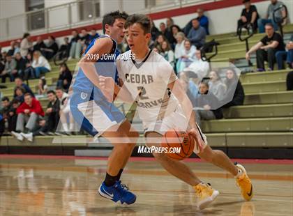 Thumbnail 2 in Cedar Grove vs Caldwell (West Essex Tournament Championship) photogallery.