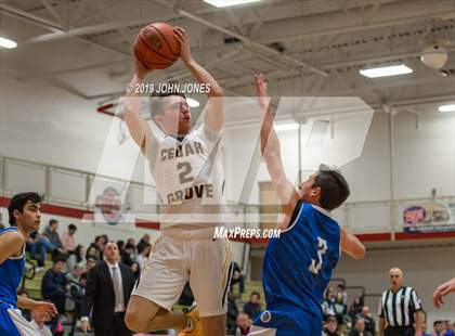 Thumbnail 2 in Cedar Grove vs Caldwell (West Essex Tournament Championship) photogallery.