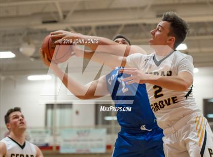 Thumbnail 3 in Cedar Grove vs Caldwell (West Essex Tournament Championship) photogallery.
