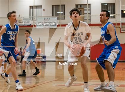Thumbnail 3 in Cedar Grove vs Caldwell (West Essex Tournament Championship) photogallery.