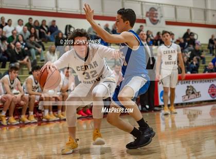 Thumbnail 2 in Cedar Grove vs Caldwell (West Essex Tournament Championship) photogallery.