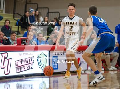 Thumbnail 3 in Cedar Grove vs Caldwell (West Essex Tournament Championship) photogallery.