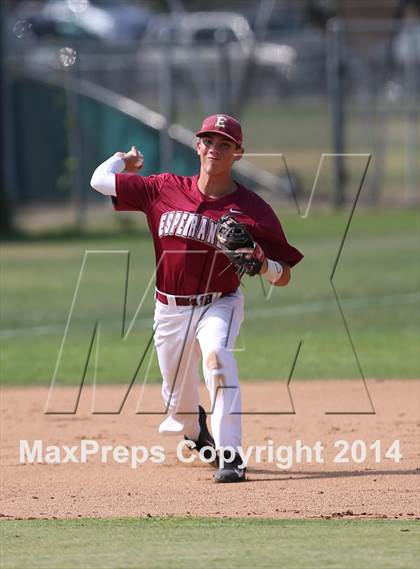 Thumbnail 1 in Trabuco Hills vs Esperanza (CIF First Round Playoff) photogallery.