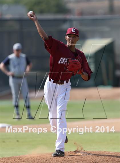 Thumbnail 2 in Trabuco Hills vs Esperanza (CIF First Round Playoff) photogallery.