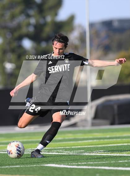 Thumbnail 3 in Crossroads @ Servite (CIF-SS Division 1 Semifinal) photogallery.