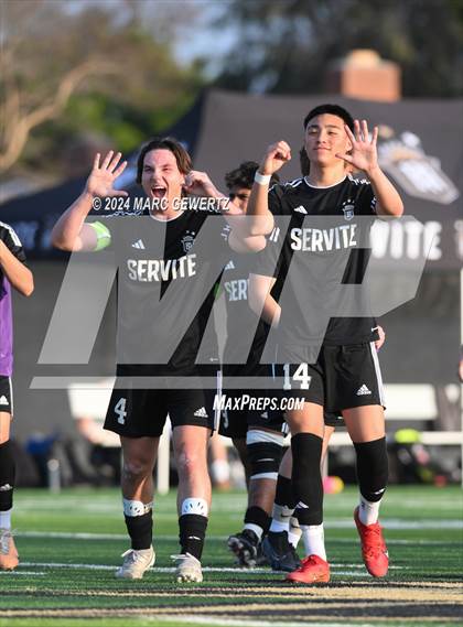 Thumbnail 3 in Crossroads @ Servite (CIF-SS Division 1 Semifinal) photogallery.