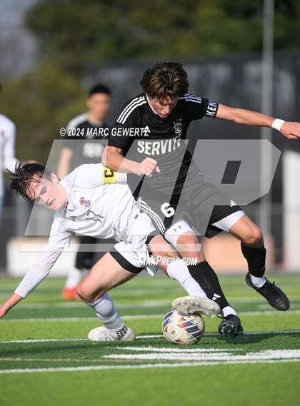 Thumbnail 1 in Crossroads @ Servite (CIF-SS Division 1 Semifinal) photogallery.