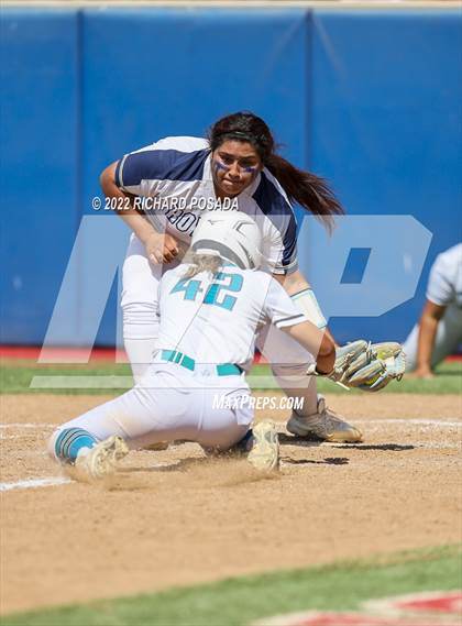 Thumbnail 1 in Mission Prep vs. Orange Cove (CIF CS Division IV Championship) photogallery.