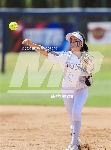 Thumbnail 2 in Mission Prep vs. Orange Cove (CIF CS Division IV Championship) photogallery.