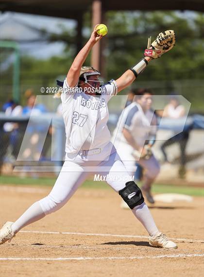 Thumbnail 1 in Mission Prep vs. Orange Cove (CIF CS Division IV Championship) photogallery.