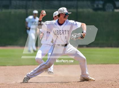 Thumbnail 2 in Clear Creek-Amana vs. Liberty @ Solon High School photogallery.