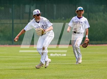 Thumbnail 1 in Clear Creek-Amana vs. Liberty @ Solon High School photogallery.