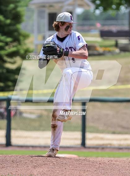 Thumbnail 1 in Clear Creek-Amana vs. Liberty @ Solon High School photogallery.