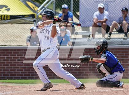 Thumbnail 2 in Clear Creek-Amana vs. Liberty @ Solon High School photogallery.