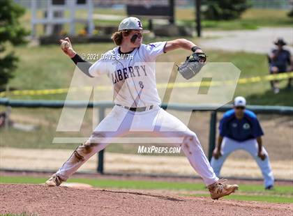 Thumbnail 2 in Clear Creek-Amana vs. Liberty @ Solon High School photogallery.