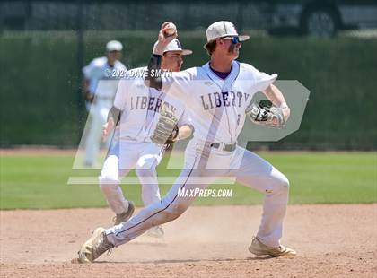 Thumbnail 3 in Clear Creek-Amana vs. Liberty @ Solon High School photogallery.