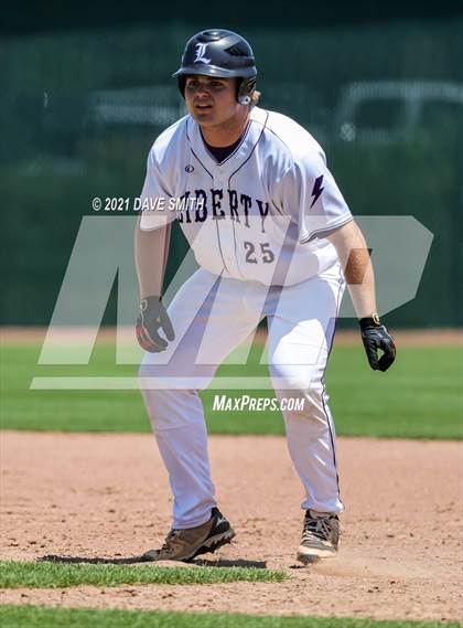 Thumbnail 3 in Clear Creek-Amana vs. Liberty @ Solon High School photogallery.