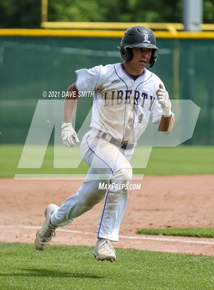 Thumbnail 1 in Clear Creek-Amana vs. Liberty @ Solon High School photogallery.