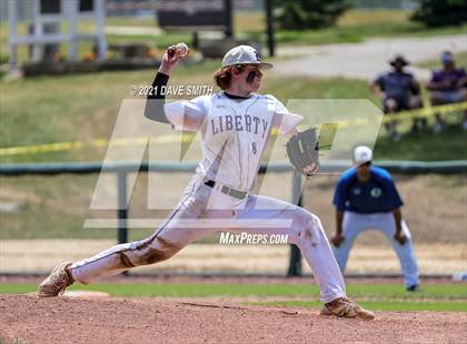 Thumbnail 3 in Clear Creek-Amana vs. Liberty @ Solon High School photogallery.