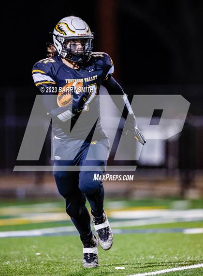 Thumbnail 3 in Discovery Canyon @ Thompson Valley (CHSAA 3A First Round) photogallery.