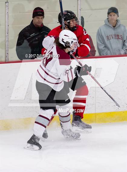 Thumbnail 2 in Phillips Exeter Academy vs. Rivers (NEPSAC Elite 8 Semifinal) photogallery.
