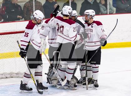 Thumbnail 2 in Phillips Exeter Academy vs. Rivers (NEPSAC Elite 8 Semifinal) photogallery.