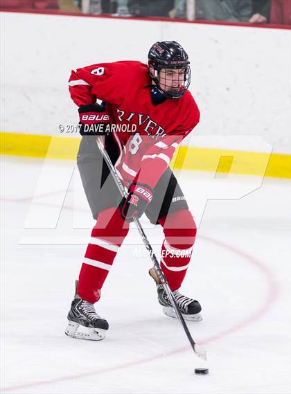 Thumbnail 2 in Phillips Exeter Academy vs. Rivers (NEPSAC Elite 8 Semifinal) photogallery.