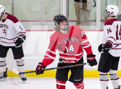 Thumbnail 2 in Phillips Exeter Academy vs. Rivers (NEPSAC Elite 8 Semifinal) photogallery.