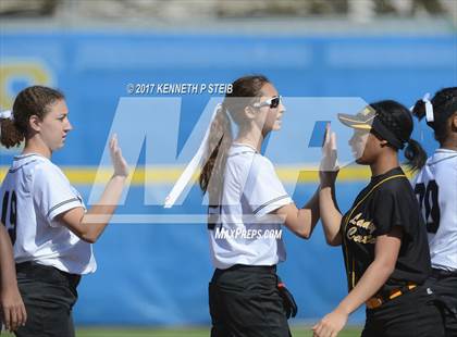 Thumbnail 2 in East St. John vs. St. Mary's Dominican (SCC Tournament) photogallery.