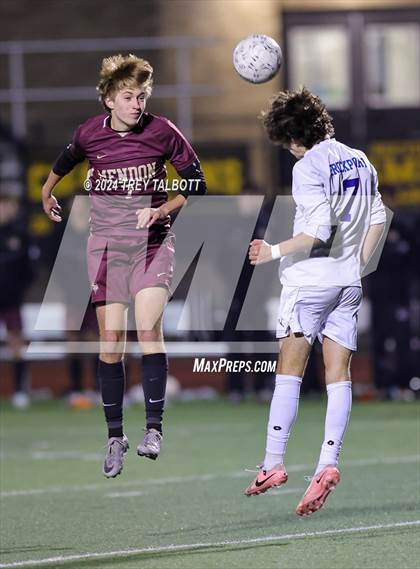 Thumbnail 3 in Brockport @ Mendon (NYSPHSAA Section V Class A Final) photogallery.