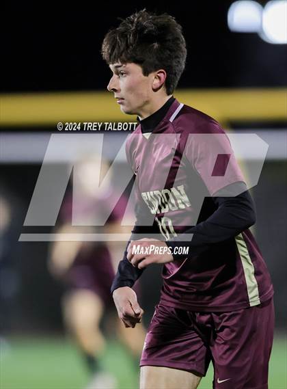 Thumbnail 2 in Brockport @ Mendon (NYSPHSAA Section V Class A Final) photogallery.