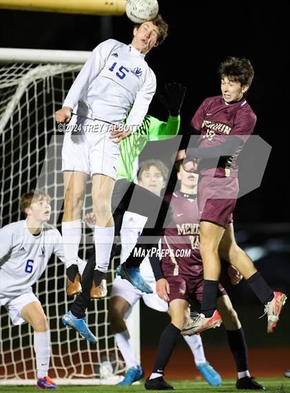 Thumbnail 2 in Brockport @ Mendon (NYSPHSAA Section V Class A Final) photogallery.