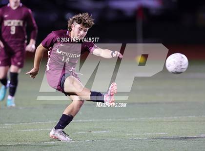 Thumbnail 2 in Brockport @ Mendon (NYSPHSAA Section V Class A Final) photogallery.