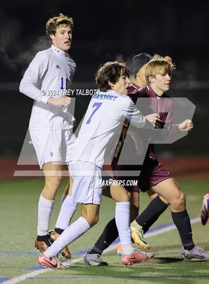 Thumbnail 1 in Brockport @ Mendon (NYSPHSAA Section V Class A Final) photogallery.