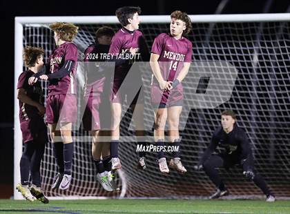 Thumbnail 2 in Brockport @ Mendon (NYSPHSAA Section V Class A Final) photogallery.
