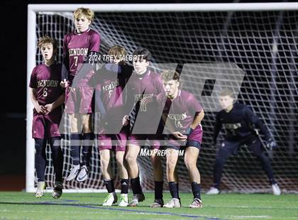 Thumbnail 1 in Brockport @ Mendon (NYSPHSAA Section V Class A Final) photogallery.