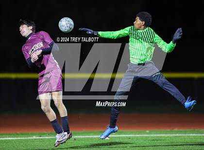 Thumbnail 2 in Brockport @ Mendon (NYSPHSAA Section V Class A Final) photogallery.