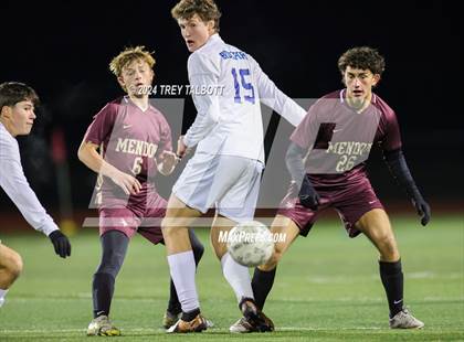 Thumbnail 3 in Brockport @ Mendon (NYSPHSAA Section V Class A Final) photogallery.