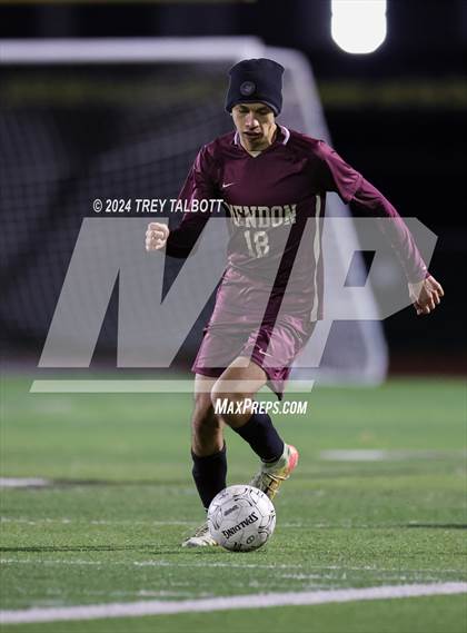 Thumbnail 3 in Brockport @ Mendon (NYSPHSAA Section V Class A Final) photogallery.