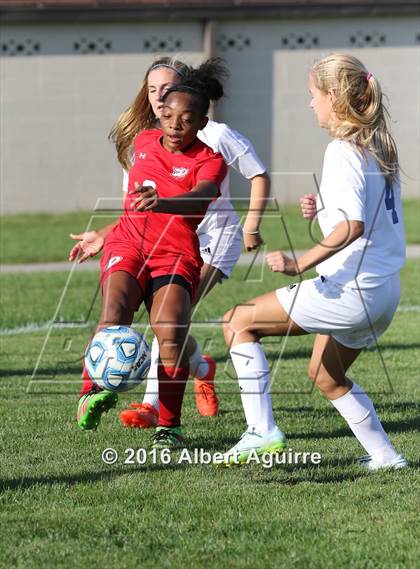 Thumbnail 2 in Pike vs Fort Wayne Canterbury (Kick for Cancer Invitational) photogallery.
